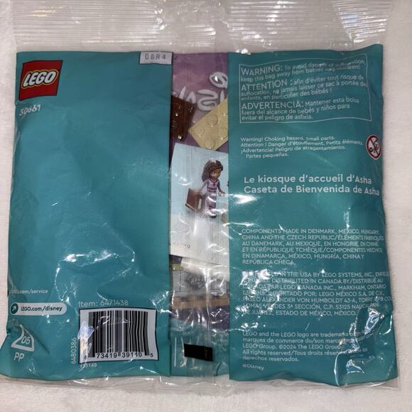 Lego Disney Wish 30661 Ash’s Welcome Booth - Sealed And NEW - Picture 3 of 3